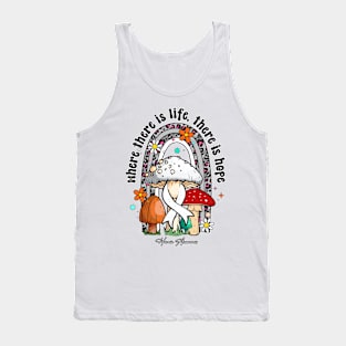 Hernia Awareness - life hope ribbon Tank Top